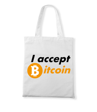 Jasna deklaracja - Torba z nadrukiem - Kryptowaluty - bitcoin - Gadżety