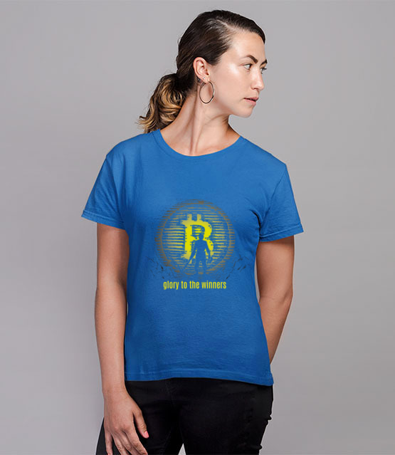 Tylko dla zwyciezcow koszulka z nadrukiem bitcoin kryptowaluty kobieta jipi pl 1883 79