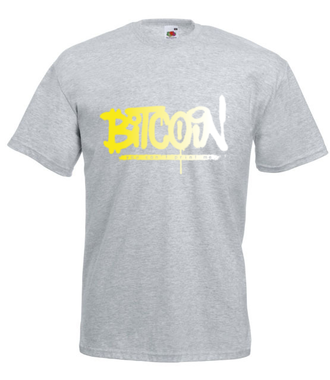 Z lekkim niedomówieniem - Koszulka z nadrukiem - Kryptowaluty - bitcoin - Męska