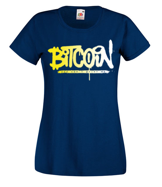 Z lekkim niedomowieniem koszulka z nadrukiem kryptowaluty bitcoin kobieta jipi pl 1884 62