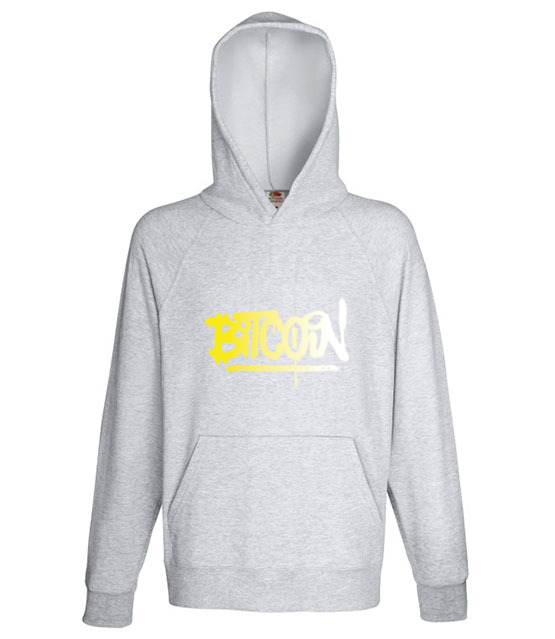 Z lekkim niedomowieniem bluza z nadrukiem kryptowaluty bitcoin mezczyzna jipi pl 1884 138