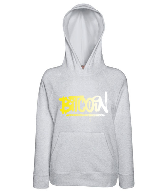 Z lekkim niedomowieniem bluza z nadrukiem kryptowaluty bitcoin kobieta jipi pl 1884 148