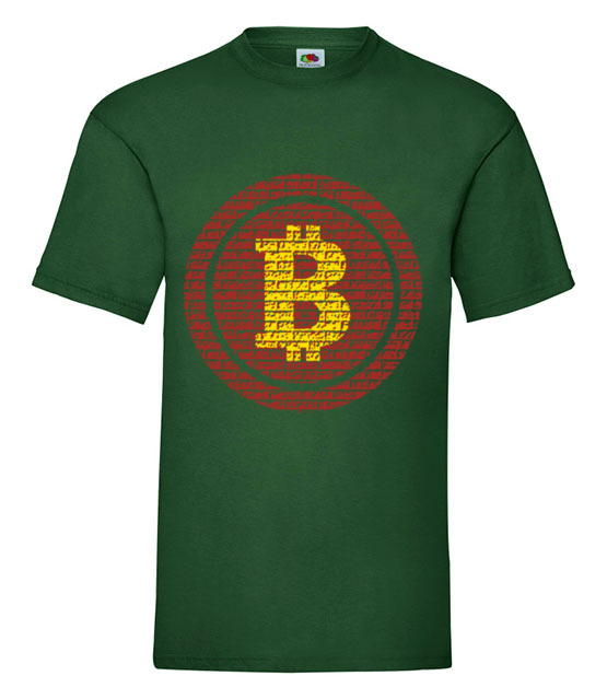 Jedynie sluszny mural koszulka z nadrukiem kryptowaluty bitcoin mezczyzna jipi pl 1887 188