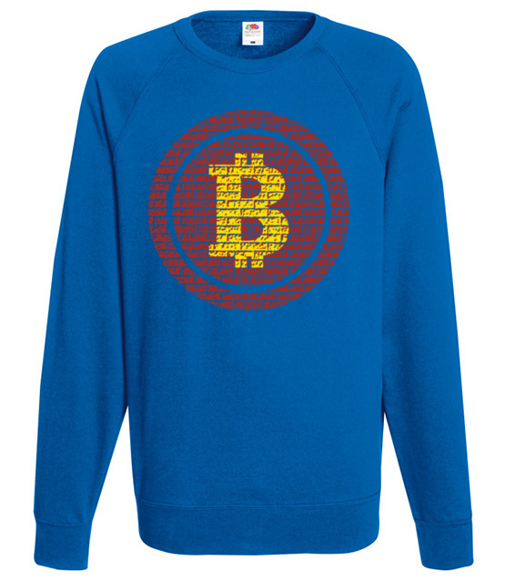 Jedynie sluszny mural bluza z nadrukiem kryptowaluty bitcoin mezczyzna jipi pl 1887 109