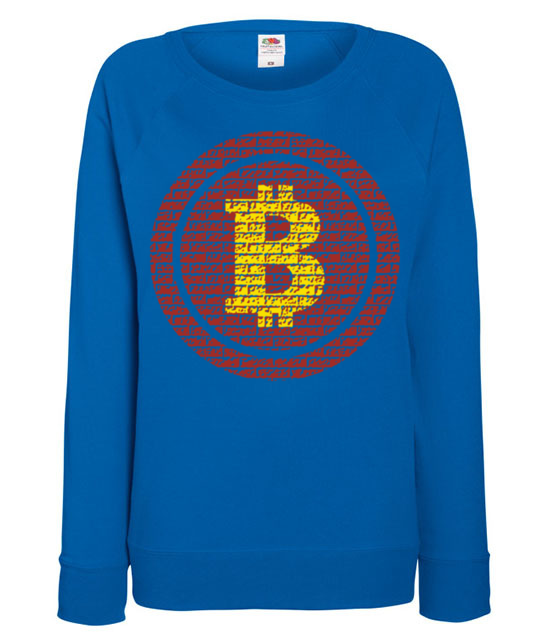 Jedynie sluszny mural bluza z nadrukiem kryptowaluty bitcoin kobieta jipi pl 1887 117