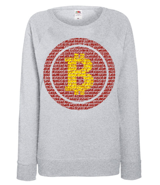 Jedynie sluszny mural bluza z nadrukiem kryptowaluty bitcoin kobieta jipi pl 1887 118