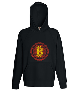 Jedynie słuszny mural - Bluza z nadrukiem - Kryptowaluty - bitcoin - Męska z kapturem