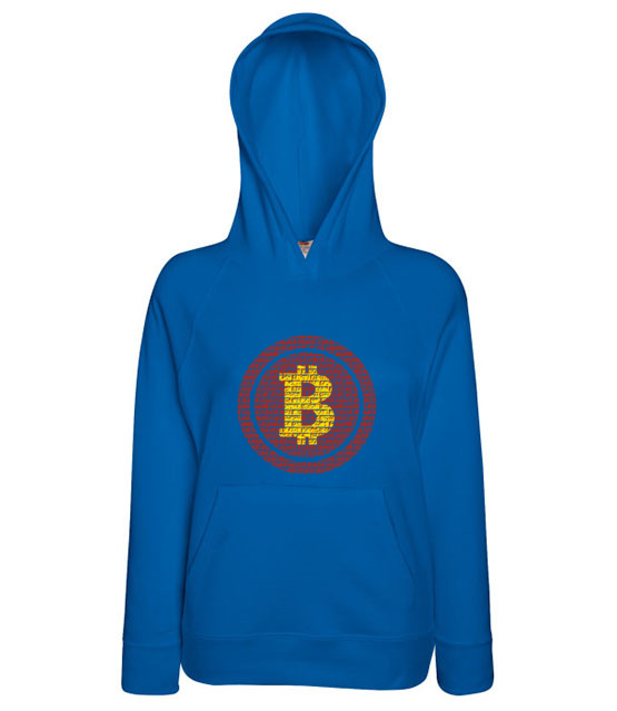 Jedynie sluszny mural bluza z nadrukiem kryptowaluty bitcoin kobieta jipi pl 1887 147