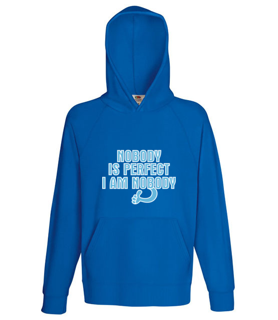 Nikt nie jest idealny bluza z nadrukiem smieszne mezczyzna jipi pl 200 137