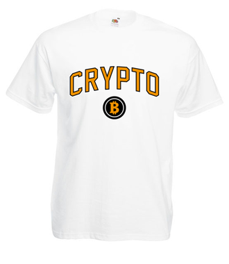 W amerykańskim stylu - Koszulka z nadrukiem - Kryptowaluty - bitcoin - Męska