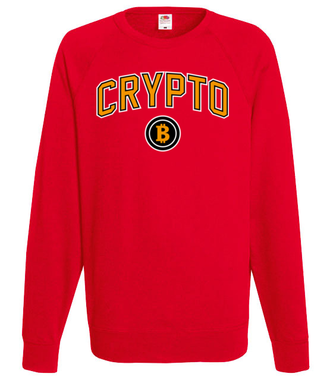 W amerykańskim stylu - Bluza z nadrukiem - Bitcoin - Kryptowaluty - Męska