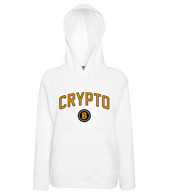 W amerykańskim stylu - Bluza z nadrukiem - Kryptowaluty - bitcoin - Damska z kapturem