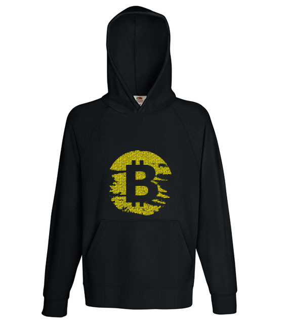 Podniszczone graffiti bluza z nadrukiem kryptowaluty bitcoin mezczyzna jipi pl 1893 134