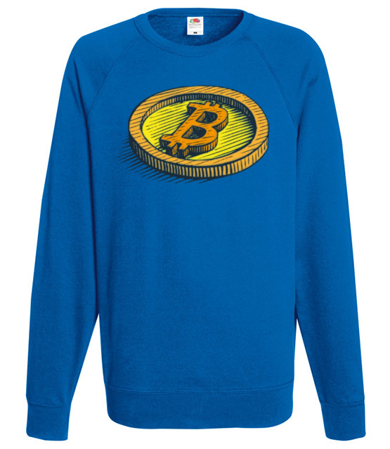 Wizja fizycznego bitcoina bluza z nadrukiem kryptowaluty bitcoin mezczyzna jipi pl 1894 109