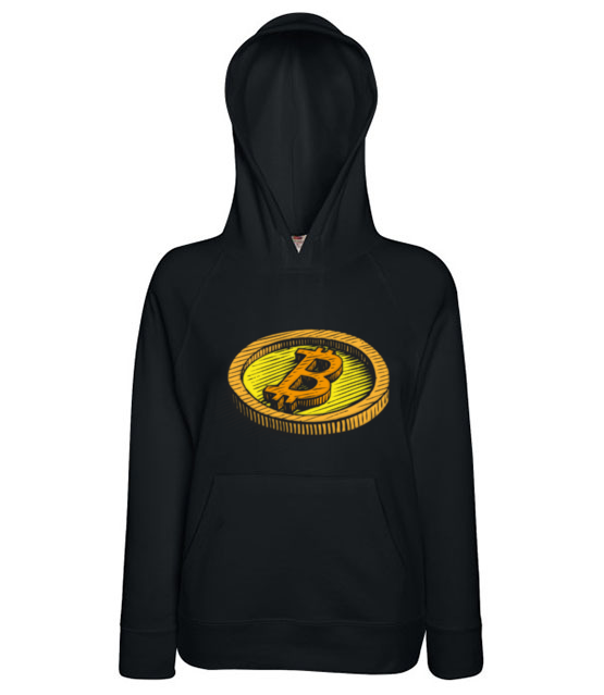 Wizja fizycznego bitcoina bluza z nadrukiem kryptowaluty bitcoin kobieta jipi pl 1895 144