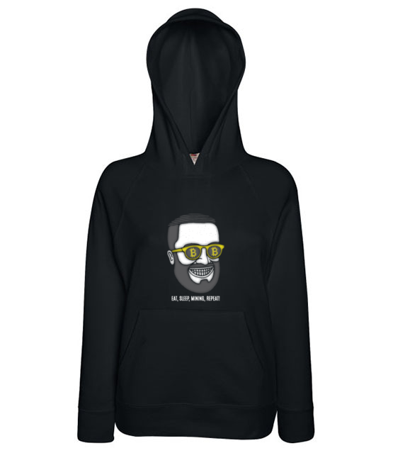 Zycie krypto maniaka bluza z nadrukiem kryptowaluty bitcoin kobieta jipi pl 1896 144