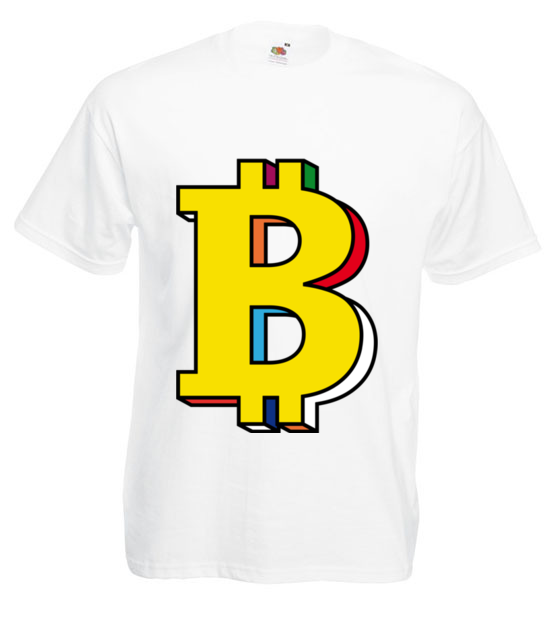 Bitcoin w kolorach teczy koszulka z nadrukiem kryptowaluty bitcoin mezczyzna jipi pl 1898 2