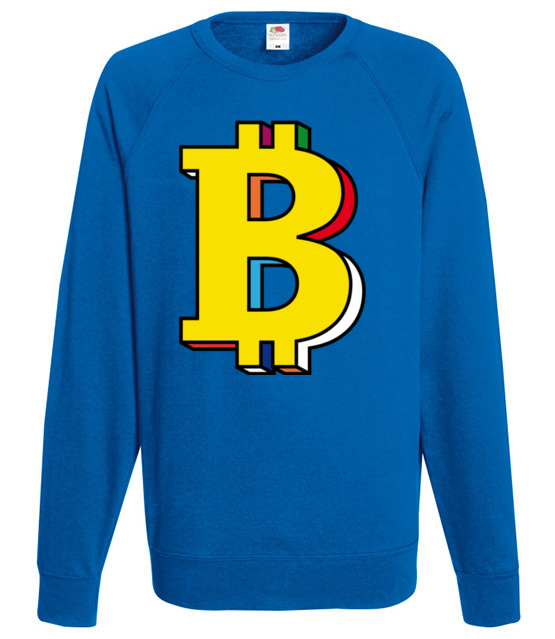 Bitcoin w kolorach teczy bluza z nadrukiem bitcoin kryptowaluty mezczyzna jipi pl 1898 109