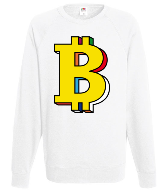 Bitcoin w kolorach teczy bluza z nadrukiem kryptowaluty bitcoin mezczyzna jipi pl 1898 106