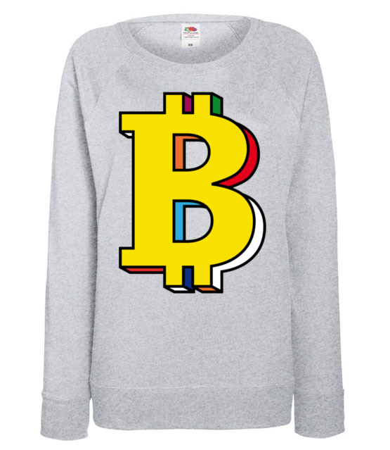 Bitcoin w kolorach teczy bluza z nadrukiem kryptowaluty bitcoin kobieta jipi pl 1898 118