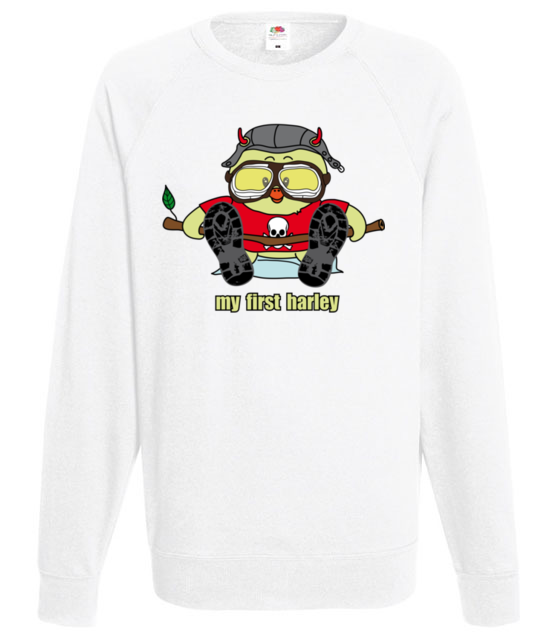 Moj pierwszy harley bluza z nadrukiem smieszne mezczyzna jipi pl 201 106