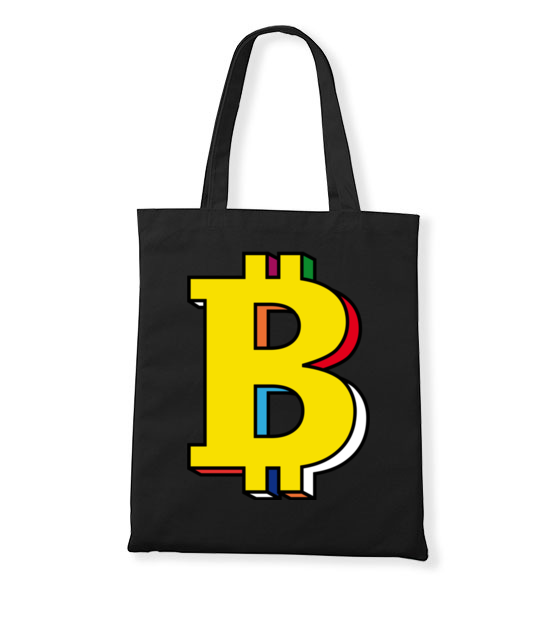 Bitcoin w kolorach teczy torba z nadrukiem bitcoin kryptowaluty gadzety jipi pl 1899 160