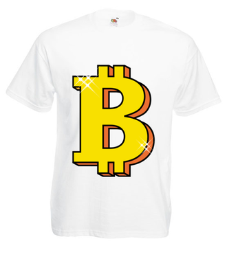 Jego wysokość bitcoin! - Koszulka z nadrukiem - Kryptowaluty - bitcoin - Męska