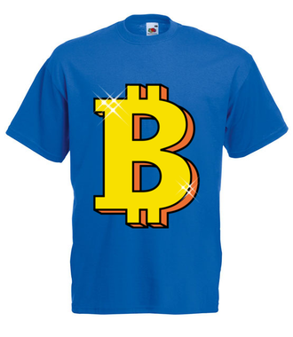 Jego wysokość bitcoin! - Koszulka z nadrukiem - Kryptowaluty - bitcoin - Męska
