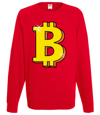 Jego wysokość bitcoin! - Bluza z nadrukiem - Kryptowaluty - bitcoin - Męska