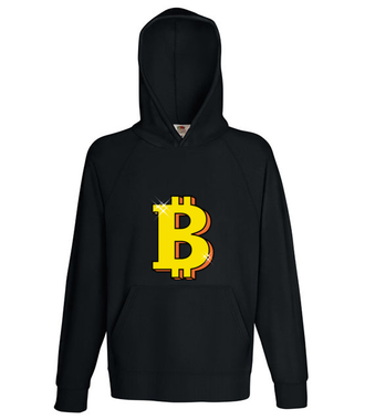 Jego wysokość bitcoin! - Bluza z nadrukiem - Kryptowaluty - bitcoin - Męska z kapturem