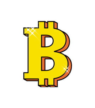 Jego wysokość bitcoin! - Bluza z nadrukiem - Bitcoin - Kryptowaluty - Męska z kapturem