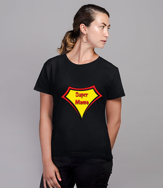 Specjalnie dla super bohaterki - Koszulka z nadrukiem - Dla mamy - Damska