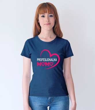 Reklama rodzinna - Koszulka z nadrukiem - Dla mamy - Damska
