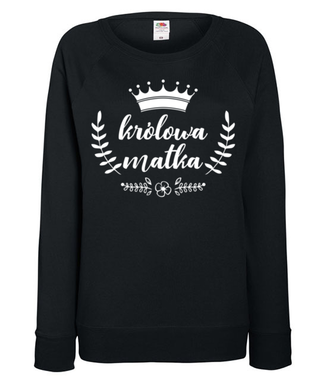 Z szacunkiem i z humorem - Bluza z nadrukiem - Dla mamy - Damska