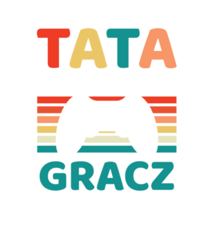 I tata i maniak gier - Bluza z nadrukiem - Dla Taty - Męska