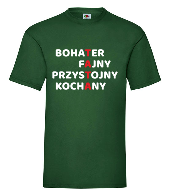 Rebus o twoim tacie koszulka z nadrukiem dla taty mezczyzna jipi pl 1955 188