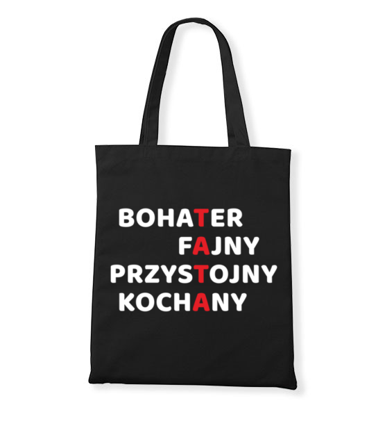 Rebus o twoim tacie torba z nadrukiem dla taty gadzety jipi pl 1955 160