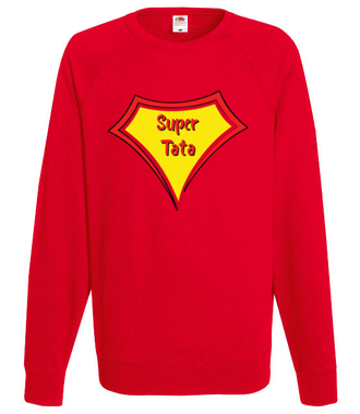 Super bohater to on - Bluza z nadrukiem - Dla Taty - Męska