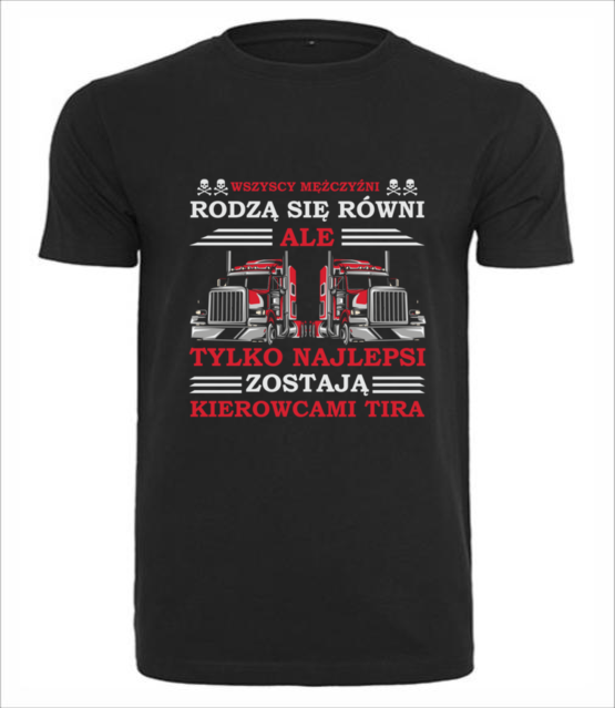 Hold dla kierowcow tir ow koszulka z nadrukiem dla kierowcy ciezarowki mezczyzna jipi pl 1963 1