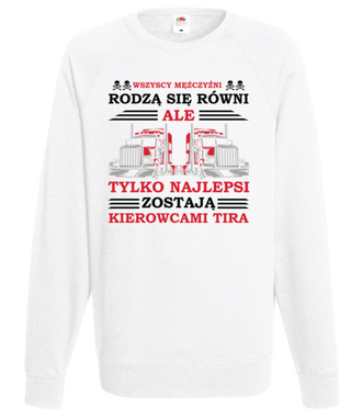 Hołd dla kierowców TIR-ów - Bluza z nadrukiem - dla kierowcy ciężarówki - Męska