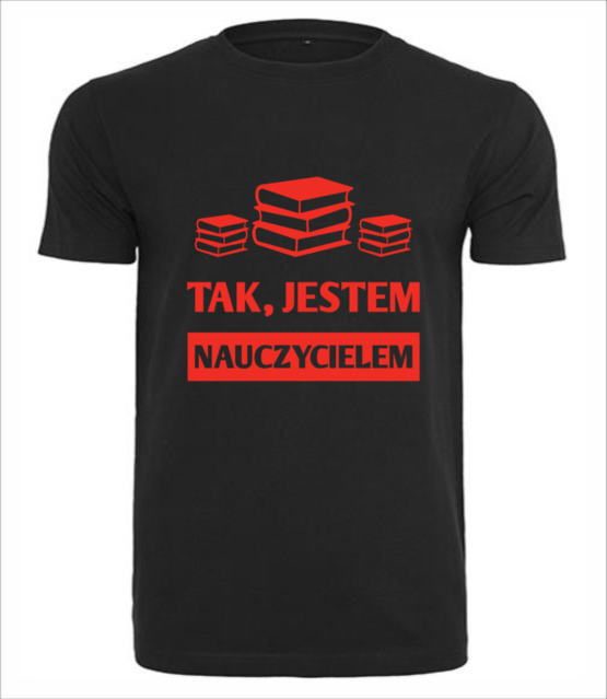 Duma z wykonywanego zawodu koszulka z nadrukiem dzien nauczyciela mezczyzna jipi pl 1978 1