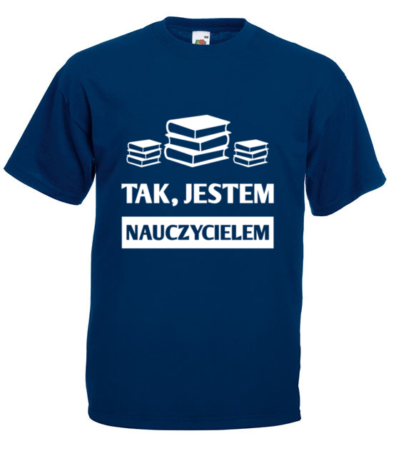 Duma z wykonywanego zawodu koszulka z nadrukiem dzien nauczyciela mezczyzna jipi pl 1979 3