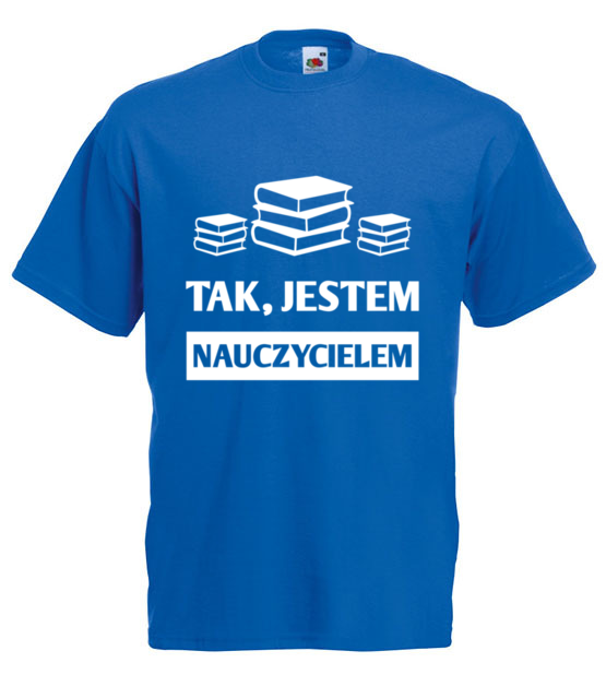 Duma z wykonywanego zawodu koszulka z nadrukiem dzien nauczyciela mezczyzna jipi pl 1979 5