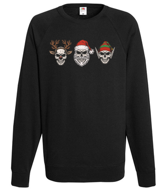 Rockowe ikony świąteczne - Bluza z nadrukiem - Świąteczne - Męska