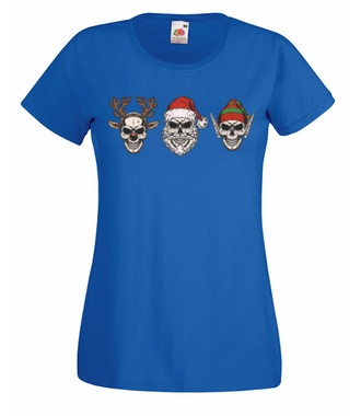Rockowe ikony świąteczne - Koszulka z nadrukiem - Świąteczne - Damska