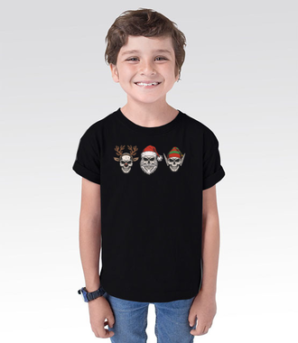 Rockowe ikony świąteczne - Koszulka z nadrukiem - Świąteczne - Dziecięca