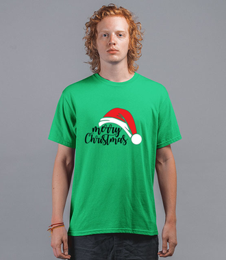 Tajemniczy jegomość - Koszulka z nadrukiem - Świąteczne - Męska