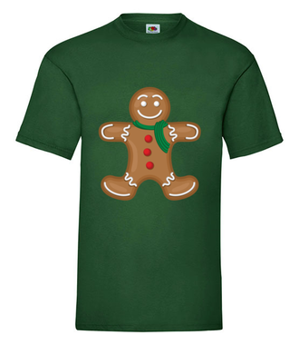 Piernikowy szał - Koszulka z nadrukiem - Świąteczne - Męska