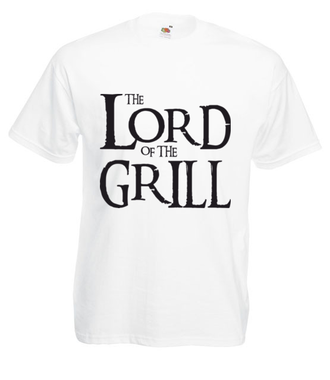 Lord of the Grill - Koszulka z nadrukiem - Grill - Męska