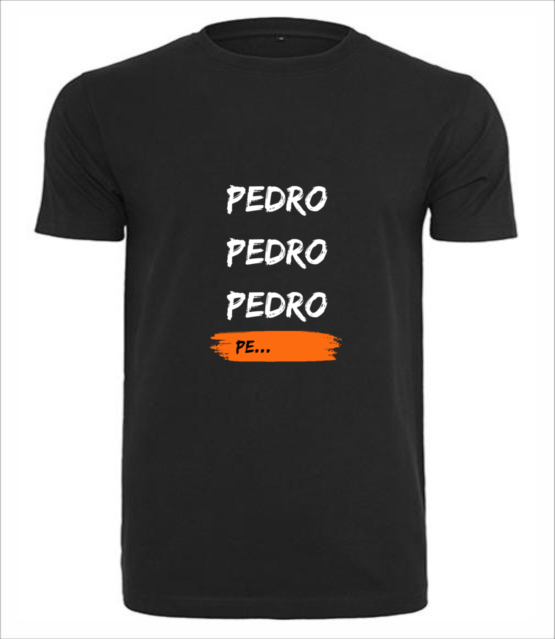 Pedro pedro pe koszulka z nadrukiem filmy i seriale mezczyzna jipi pl 2013 1